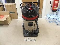 Industrial Vacuum Cleaner Wet & Dry Vac Extra Powerful Stainless Steel 80L A2619