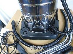 Industrial Vacuum Cleaner Wet & Dry Vac Extra Powerful Stainless Steel 80L B0927