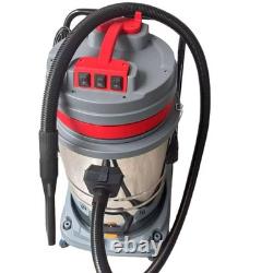 Industrial Vacuum Cleaner Wet and Dry 80L Tank 4800W Triple Motor Heavy Duty
