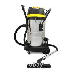 Industrial Wet & Dry Vacuum Cleaner & Attachments, Powerful