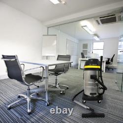Industrial Wet & Dry Vacuum Cleaner & Attachments, Powerful