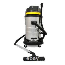 Industrial Wet & Dry Vacuum Cleaner & Attachments, Powerful 1400W, 50 Litre