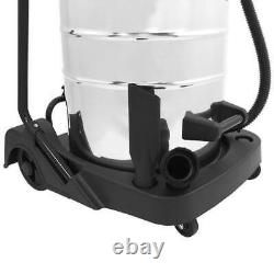 Industrial Wet & Dry Vacuum Cleaner & Attachments, Powerful 3000W, 80 Litre