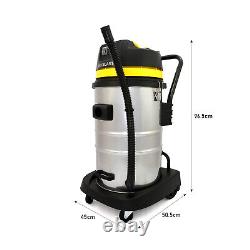 Industrial Wet & Dry Vacuum Cleaner Commercial Stainless Steel Equipment Tools