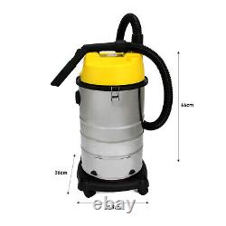 Industrial Wet & Dry Vacuum Cleaner Commercial Stainless Steel Equipment Tools