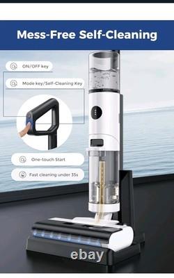 JONR ED12 Wet Dry Vacuum Cleaner Cordless, Stick Vacuum Cleaner Cordless with 850