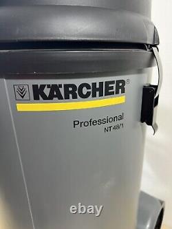 KARCHER COMMERCIAL VACUUM CLEANER NT 48/1 WET AND DRY PROFESSIONAL Please Read