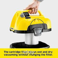 KARCHER WD1 Battery Wet & Dry Vacuum Cleaner 1.198-302.0 Inc Battery & Charger