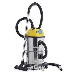 Klarstein Reinraum Wet Dry Vacuum Cleaner Shop Home Vac 1800 W 30 L Steel Clean