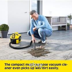 Kärcher 18v Multi-Purpose Vacuum Cleaner WD 1 Compact Battery wet and dry vacuum