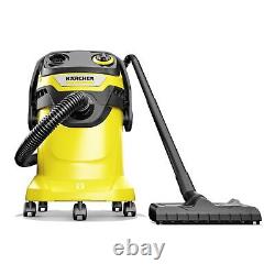 Kärcher Garden Patio Outdoor WD 5 Corded Wet & dry Vacuum Cleaner, 25.00L
