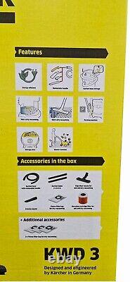 Karcher KWD3 Wet And Dry Vac Vacuum Cleaner Multi Care Cleaning KWD 3