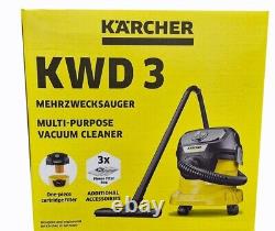 Karcher KWD3 Wet And Dry Vac Vacuum Cleaner Multi Care Cleaning KWD 3