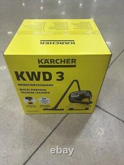 Kärcher KWD 3 Multi Purpose Wet & Dry Vacuum Cleaner Yellow Colour