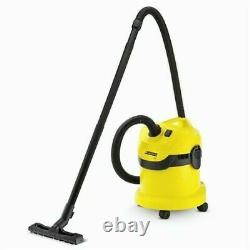 Karcher MV2 Wet & Dry Vacuum Cleaner 16297630, Yellow, 1200W