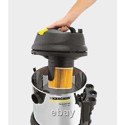 Karcher NT 27/1 Wet and Dry Vacuum Cleaner Gray (14285090) Karcher Center