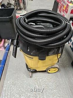 Karcher NT 35/1 110v Wet Dry Vacuum Cleaner WORKSHOP Building SITE 5m hose Yell