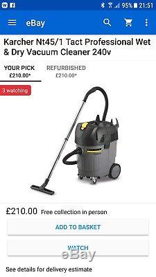 Karcher Nt 45/ap Wet And Dry Vacuum Cleaner 14285090