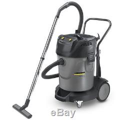 Karcher Professional Nt 70/2 Tact Wet & And Dry Vacuum Cleaner 2 Motors 240v