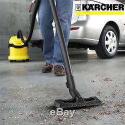 Karcher WD2 Powerful Tough Vac Compact Wet & Dry Multi-Purpose Vaccum Cleaner