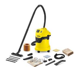 Karcher WD3P Wet and Dry Vacuum Cleaner with Car Kit Valet Garage Liquids Spills