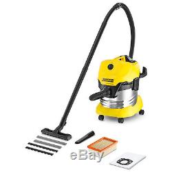 Karcher WD4 Compact Premium Wet and Dry 1000W Vacuum Cleaner