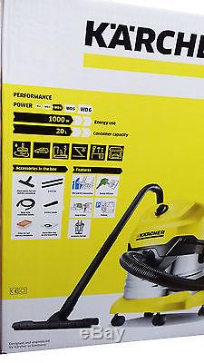 Karcher WD4 Premium Vac Wet and Dry Vaccum Cleaner WD 4 Brand New