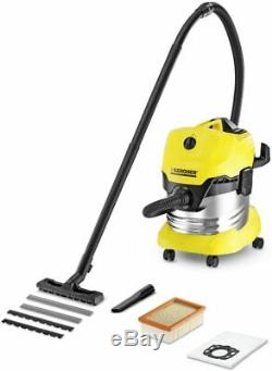 Karcher WD4 Premium Wet and Dry Vacuum Cleaner 1.348-153.0 Free Shipping