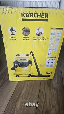 Karcher WD4 Wet and Dry Vacuum Cleaner