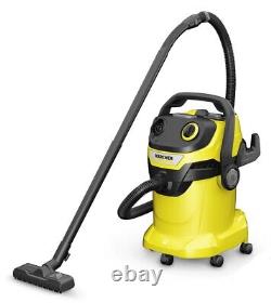 Karcher WD5 Corded Wet & Dry Vacuum Cleaner 25L 1100W Yellow 1.628-302.0