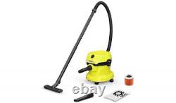 Karcher WD 2 Plus Wet & Dry Vacuum Cleaner Industrial Super Strong Hoover UK