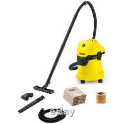 Karcher WD 3 17L Wet & Dry Vacuum Cleaner 230V