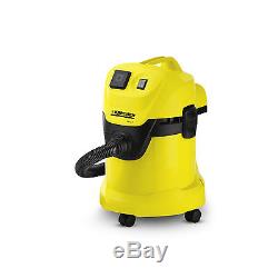 Karcher WD 3 P Wet & Dry Vacuum Cleaner with 17 Litre Tank 1000w 240v
