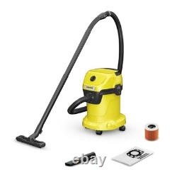 Karcher WD 3 P Yellow Wet/Dry Vacuum Cleaner