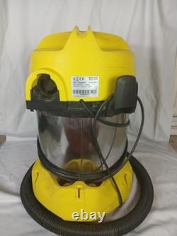 Karcher WD 3 Premium Wet And Dry Cylinder Vacuum Cleaner Working Bagged Corded