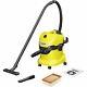 Karcher WD 4 Bagged Wet & Dry Cleaner Yellow New from AO