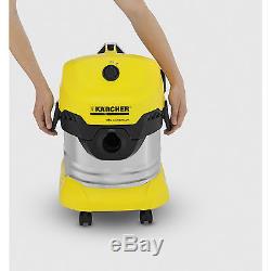 Karcher WD 4 Premium Wet & Dry Vacuum Cleaner 240v