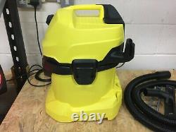 Karcher WD 4 Wet and Dry Vacuum Cleaner Yellow