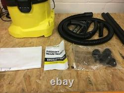 Karcher WD 4 Wet and Dry Vacuum Cleaner Yellow