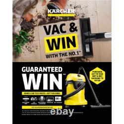 Kärcher WD 5 WD 5 Bagged Wet & Dry Cleaner Yellow New from AO