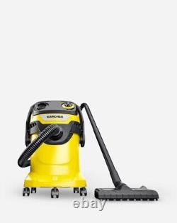 Karcher WD 5 Wet and Dry Cylinder Vacuum Cleaner Car Garage Garden