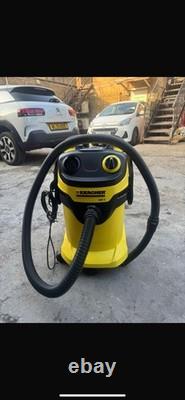 Kärcher WD 5 wet and dry vacuum cleaner Not Used Yellow