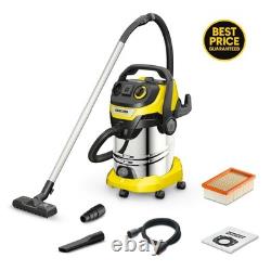 Karcher WD 6 P Premium Wet And Dry Vacuum Cleaner + 3 years Warranty