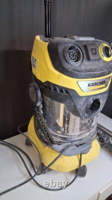 Kärcher WD? 6? P? S Wet & Dry Vacuum Cleaner Used, Missing Hose & Tools, EU Plug