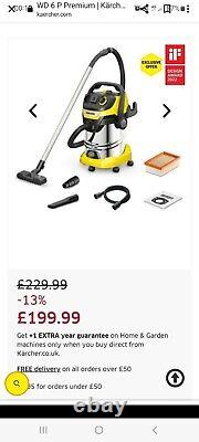 Karcher Wd6 wet and dry vacuum cleaner