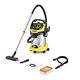 Karcher Wd 6, Wet & Dry Vacuum Cleaner, Self Cleaning Filter, In&outdoor, Blower