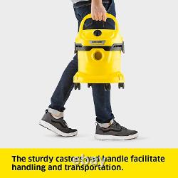 Karcher Wet & Dry Powerful Vacuum Cleaner Long Hose 1000W with Blowing Function