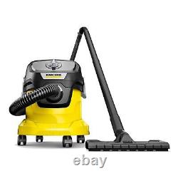Karcher Wet & Dry Vacuum Cleaner 12L Compact 1000w 2m Hose KWD3 V-12/4/20 + 3FB