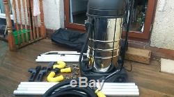 Kiam Gutter Cleaning System KV100 Wet & Dry Vacuum Cleaner & 28ft 8.4m Pole Kit