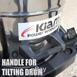 Kiam Gutter Cleaning System KV60 Industrial Wet & Dry Vacuum Cleaner & Pole Kit